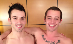 Aiden Woods and CK Steel