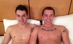 Aiden Woods and CK Steel