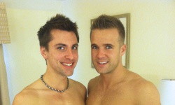 Connor Patricks and Wolfie Blue