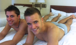 Connor Patricks and Wolfie Blue