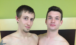 Ethan Brody and Dallas Parker