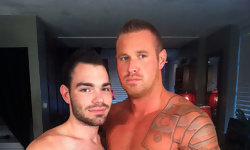 Jackson Powers and Brandon Atkins