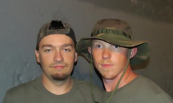 Derek Carson and Hunter Hicks
