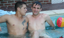 Jay Lively, Andrew Collins and Nicoli Cole