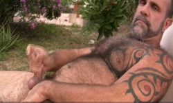 Bearish Daddy Blows His Load