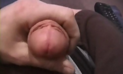 Sexy Staircase Jerk Off