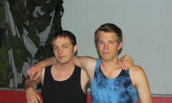 Logan McSionnach and Holden Hawks