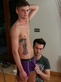 Justin Harris and Luke Murphy