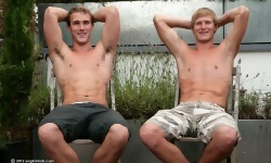 Rich Wills and Liam James