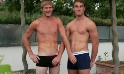 Rich Wills and Liam James