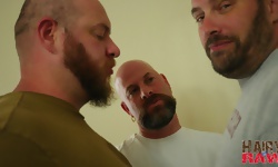 Andrew Mason, Chef Bear and Sid Morgan