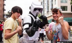 Andy and Matthew at Comic Con