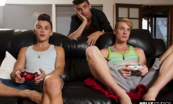 Video Game Threesome