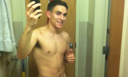 Cutie Works His Big Fat Dick