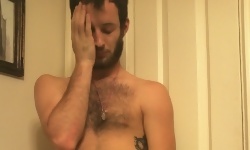 Straight Boy Shows Off His Big Cock