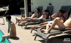 Gay Orgy Bukkake Heaven