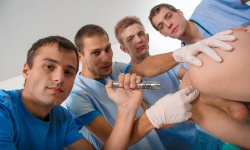 Raw Gangbang Therapy, Scene 1