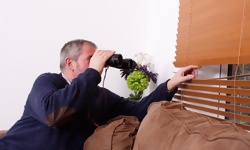 Peeping Daddy Joins In The Fun