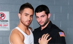 Bryce Star and Tony Paradise in Fucked By Security