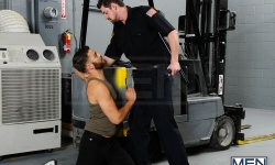 Tommy Defendi and Andrew Stark in Security Breach