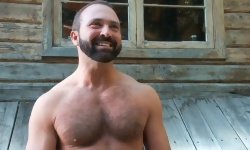 Josh West Gets Edged Deep in the Woods