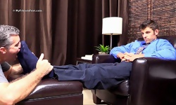 Kip's Feet and Socks Worshiped