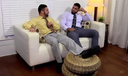 Ricky Larkin and Seth Worship Each Others Feet