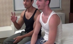 Rafael Alencar and Travis Irons