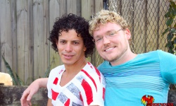 Casey Young and Freddy Cuebas