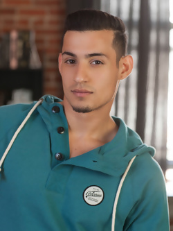 Angel Santiago Pounds Dominic Santos