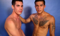Clark Kent and Joey Rico