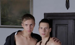 Dick Casey and Sven Laarson