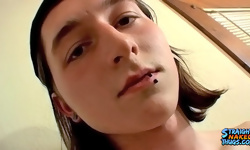Cuffed And Cock Slapped