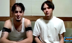 Drunk Straight Boys Beat Off
