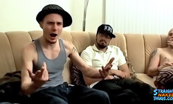 White, New York City Straight Thug Cum