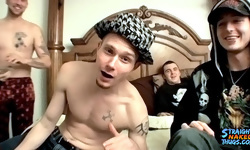 White, New York City Straight Thug Cum
