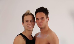 Justin Greil and Petr Kluk