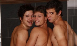 Ronny Howard, Billy Webster, Sam Brooks and Carl Baxter