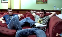 A Well Rewarded Foot Wank