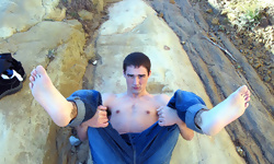 Dustin And His Big Hairy Feet