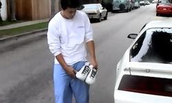 Jordan Teases In The Street