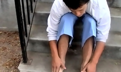 Jordan Teases In The Street
