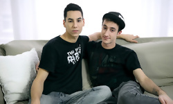 Joey Lafontaine and Jimmy Little