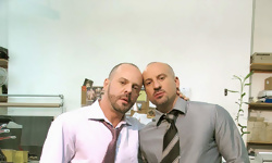 Carlo Cox and Luca Falcini