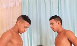 Leandro Andrus, Frank Andrus and Javier Milan