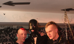 Holger, Rubberguy and Bastian Winkler