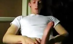 Pulling His Yummy Pud To Pron