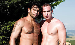 Taken with Jean and Giuseppe