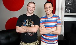 Griffin Matthews and Kyle Johnson