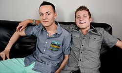 Tristan Stiles and Kyle Johnson